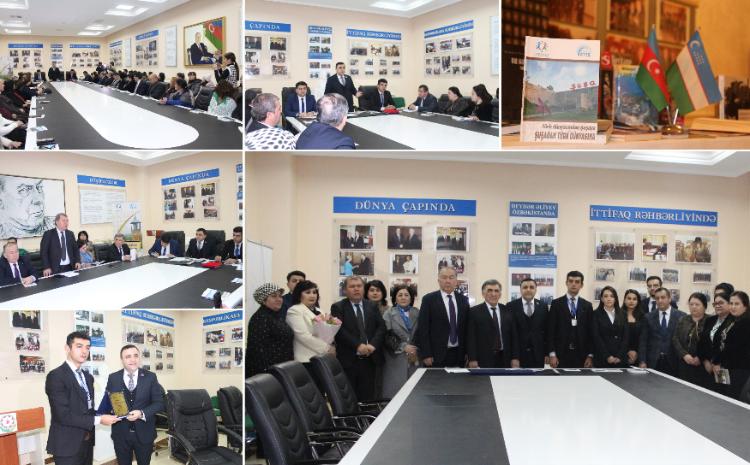 Özbəkistanda "Türk dünyasından Şuşaya - Şuşadan Türk dünyasına" adlı kitabın təqdimat mərasimi keçirilib 