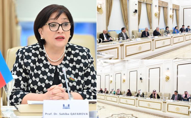 Chair of Milli Majlis Sahiba Gafarova Meets with Delegation of Saudi Arabia’s Majlis ash-Shura 