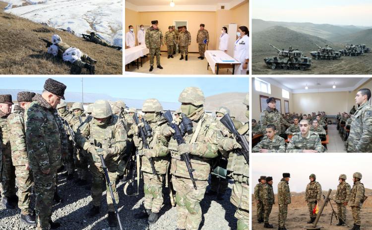 The leadership of the Defense Ministry visited the Land Forces military units 