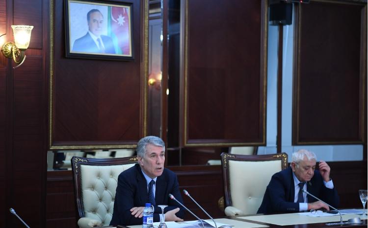 Milli Məclisin 2023-cü ilin yaz sessiyasında Müdafiə, təhlükəsizlik və korrupsiya ilə mübarizə komitəsinin ilk iclası keçirilib 