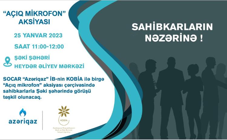 Sahibkarlarla növbəti görüş Şəki şəhərində keçiriləcək 