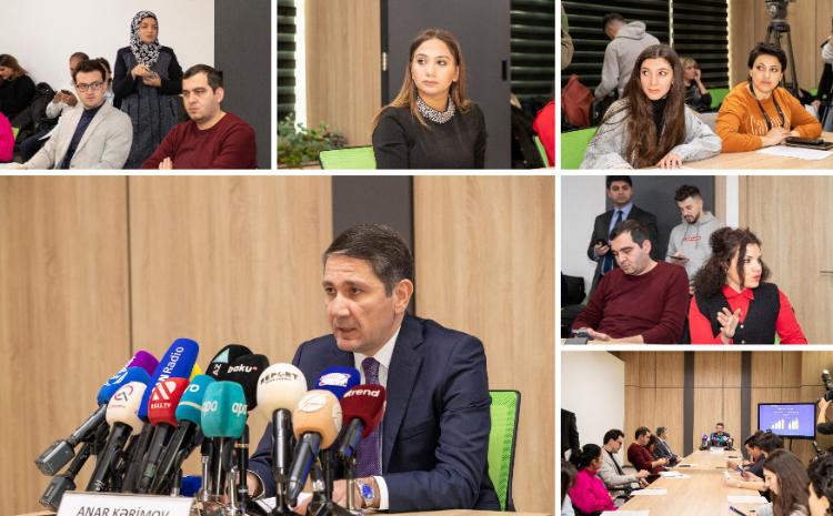 Əməkhaqları, müavinət və təqaüdlərin artırılması ilə əlaqədar brifinq keçirildi 