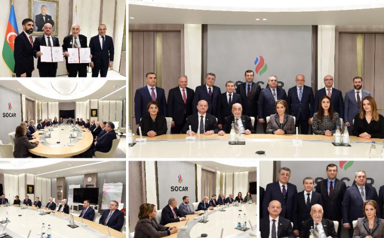 SOCAR-da akademik Xoşbəxt Yusifzadənin doğum günü münasibətilə tədbir keçirilib 