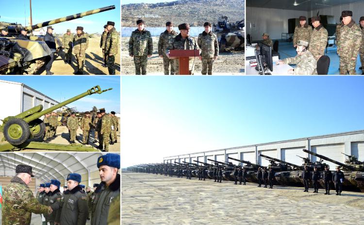 Министр обороны проверил боеготовность нескольких воинских частей - ВИДЕО