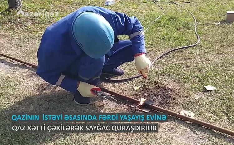 SOCAR "Azəriqaz" İB Vətən müharibəsi qazisinin istəyini yerinə yetirdi - VİDEO