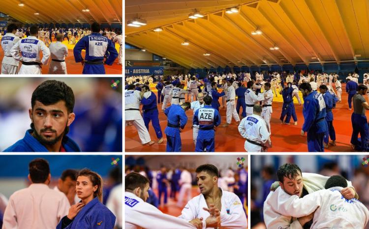 Cüdoçularımız Avstriyada Olimpiya təlim düşərgəsində iştirak edir 