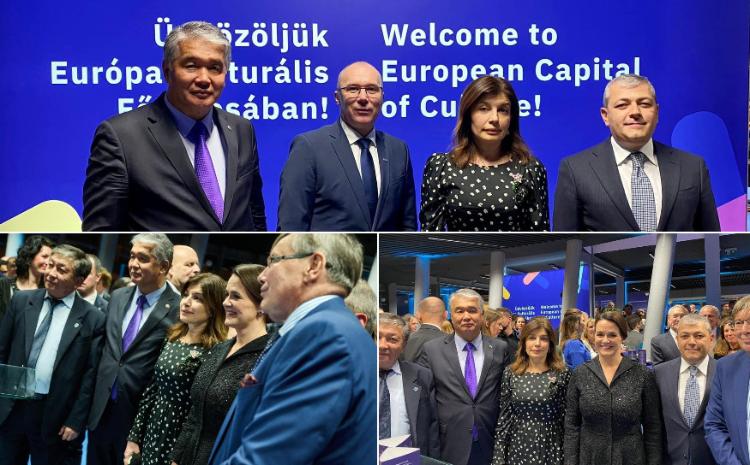 Gunay Efendiyeva took part in the official opening ceremony of the European Capital of Culture 2023 in Veszprem 