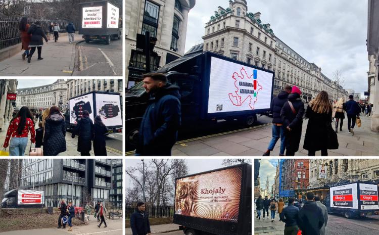 London, Belfast və Edinburq şəhərlərində "Xocalıya ədalət!" məlumatlandırma aksiyası təşkil edilib 