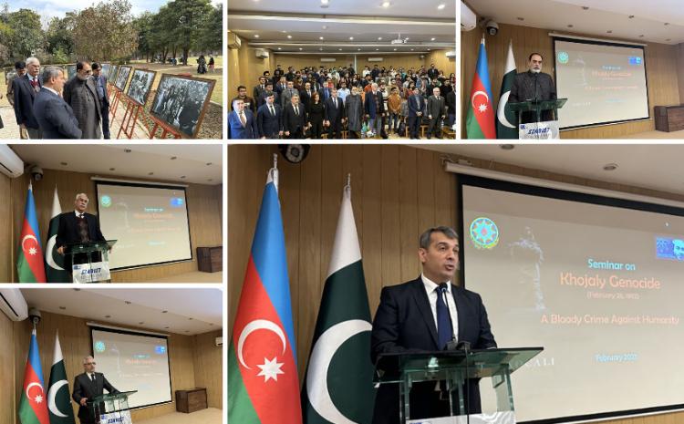 Pakistanlı nazir: Ermənistan tərəfindən törədilmiş Xocalı soyqırımı bəşəriyyətə qarşı cinayətdir 
