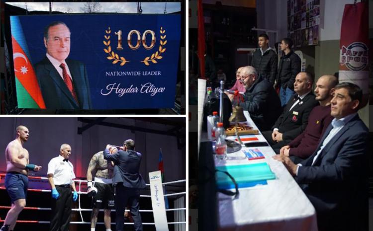 Almaniyada Heydər Əliyevin 100 illiyinə həsr olunmuş boks turniri təşkil edilib 