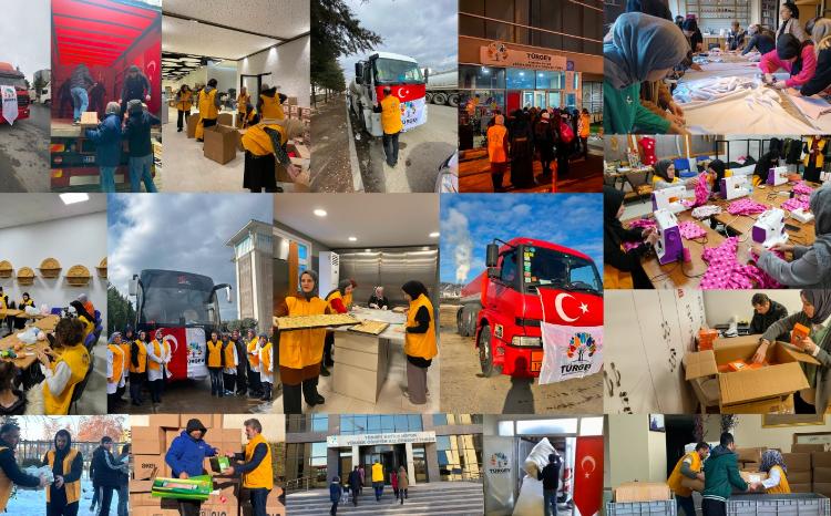 TÜRGEV yataqxanalarını zəlzələ qurbanları üçün açdı: Bölgəyə fasiləsiz dəstək davam edir 
