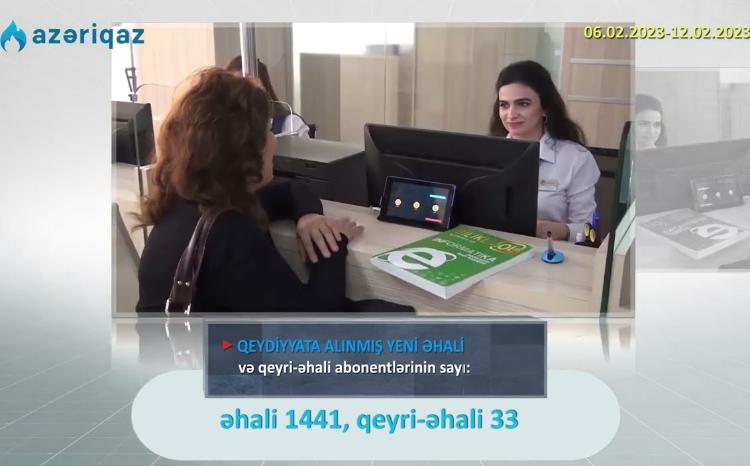 SOCAR "Azəriqaz" İstehsalat Birliyinin ötən həftənin 168 saatlıq statistik göstəriciləri - VİDEO
