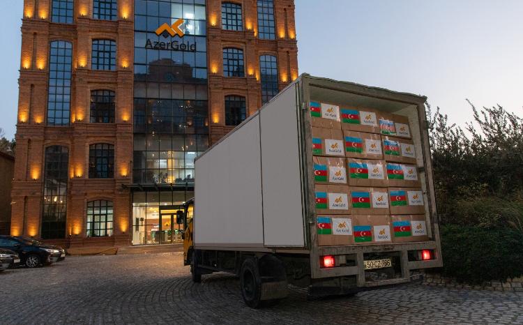 ЗАО «AzerGold» направило в Турцию гуманитарную помощь 