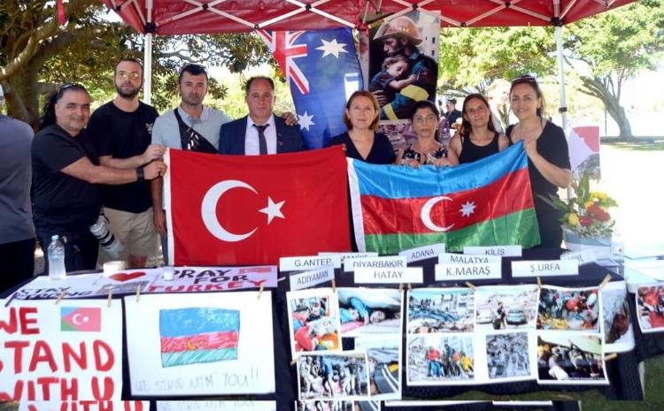 Avstraliyadakı Azərbaycan diasporu Türkiyəyə yardım kampaniyasına qoşulub 