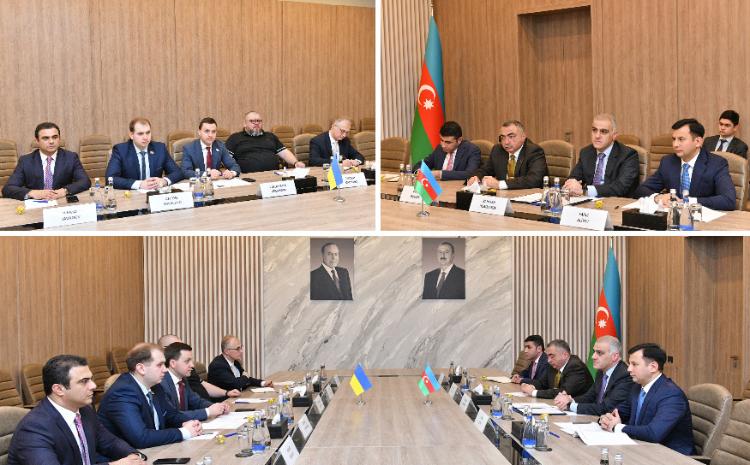 Nazir müavini Rəhman Hümmətov Ukrayna Ali Radasının deputatları ilə görüşüb 