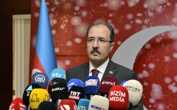Səfir: Şəkidən Astaraya, Bakıdan Zəngilana kimi ürəklər Türkiyə ilə döyündü 