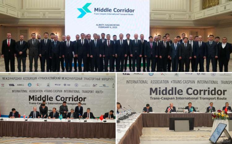 Port of Baku’s team attends the meeting of Trans-Caspian International Transport Route in Kazakhstan 