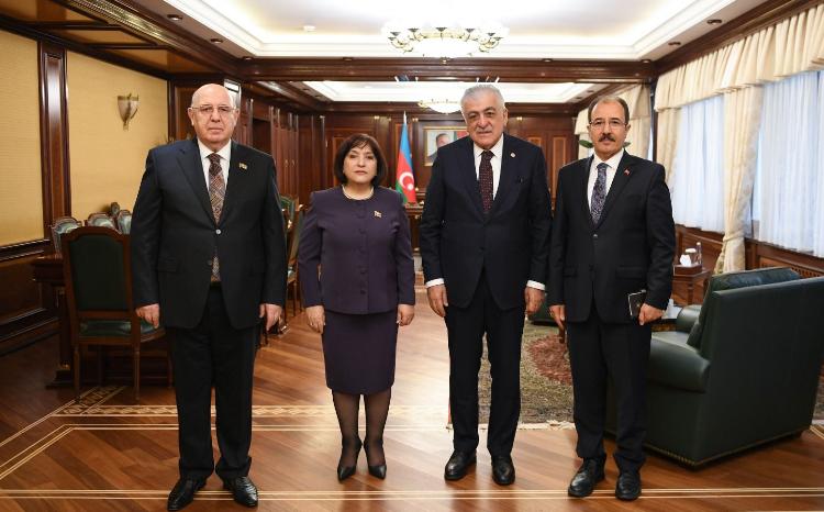Sahiba Gafarova Meets with Head of Türkiye-Azerbaijan Inter-Parliamentary Friendship Group 