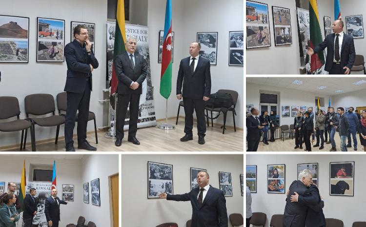 Vilnüsdə litvalı jurnalistin "Xocalıya ədalət" adlı fotosərgisi təqdim olunub 