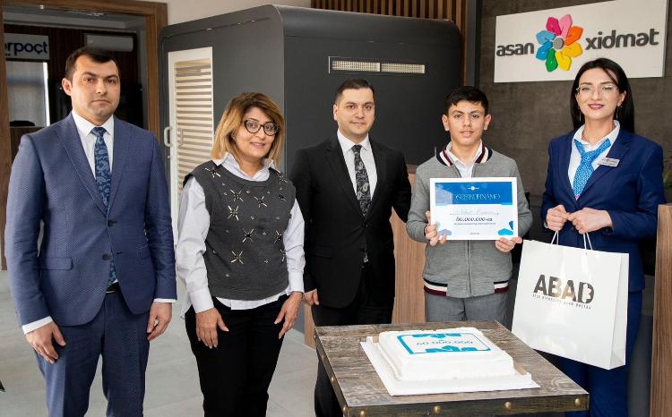 "ASAN xidmət"ə 60 milyonuncu müraciət  Zəngilanda qeydə alınıb 
