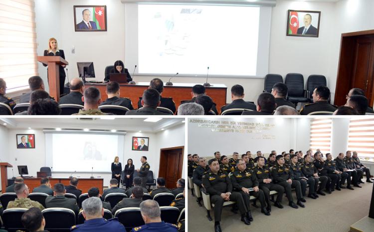 Müdafiə Nazirliyində "Media savadlılığı" mövzusunda tədbir keçirilib 