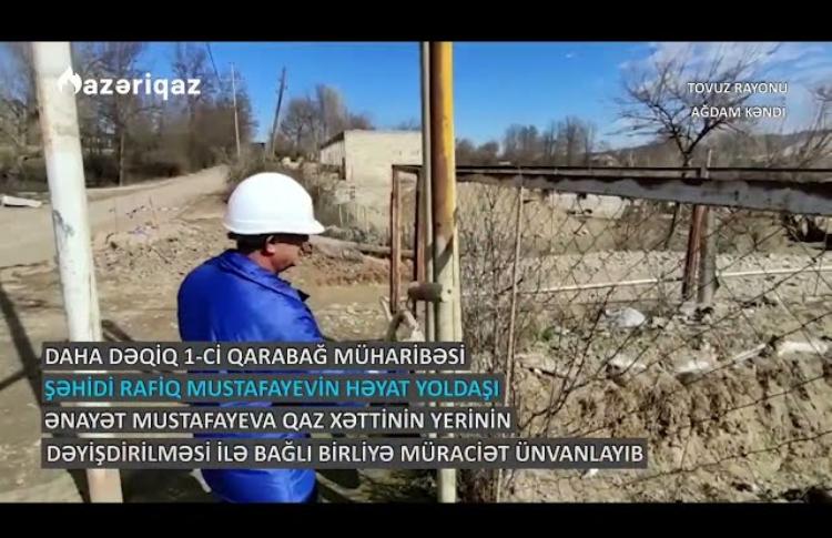 SOCAR "Azəriqaz" İB şəhid ailəsinin müraciətini təmin etdi - VİDEO