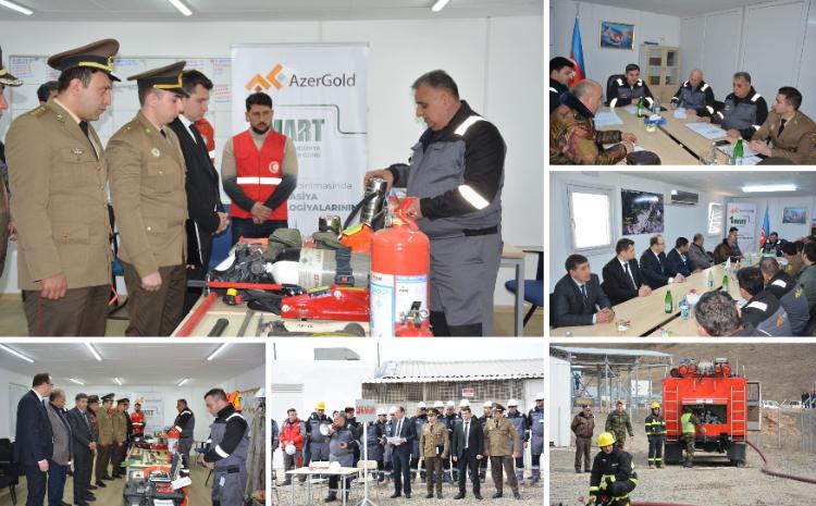 На золотом руднике «Човдар» прошло мероприятие, посвященное Всемирному дню гражданской обороны 