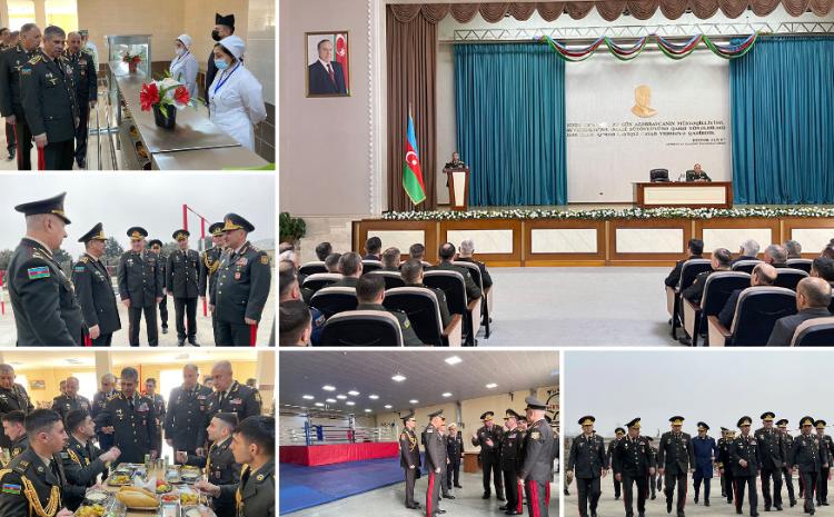 Отмечено 105-летие Военного института имени Гейдара Алиева - ВИДЕО