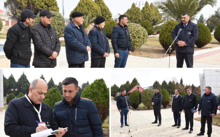 Səfikürd kəndinin 10-a yaxın sakini müraciətlərini "Açıq mikrofon"a ünvanladılar 