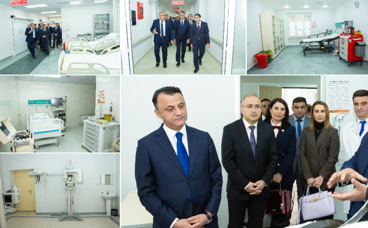 Kliniki Tibbi Mərkəzin Toksikologiya şöbəsi və Təcili təxirəsalınmaz tibbi yardım bölməsi əsaslı təmir olunub 