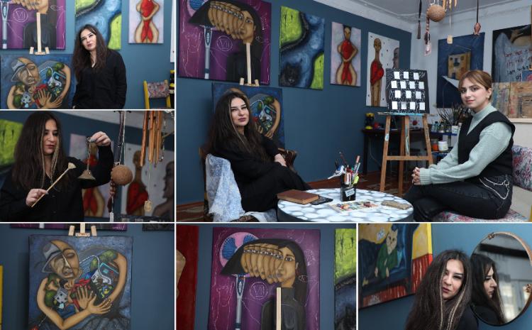 Günel Ravilova: "Xarvatiyada muzeydə üç əsərim saxlanır" - FOTO