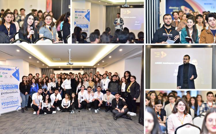 "AIESEC ilə inkişaf et" layihəsi çərçivəsində "Karyera Yüksəlişi" tədbiri keçirilib 