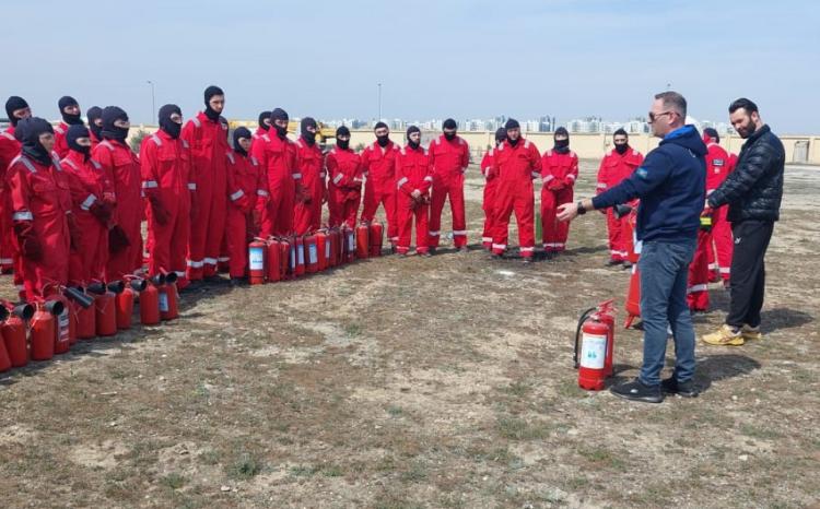 FHN tərəfindən "Formula-1 Azərbaycan Qran Prisi 2023" marşalları üçün növbəti təlim keçirilib 