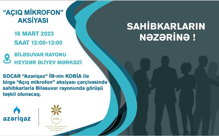 Sahibkarlarla növbəti görüş Biləsuvar rayonunda keçiriləcək 
