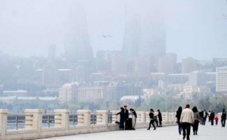 Dumanlı hava şəraiti müşahidə olunur 
