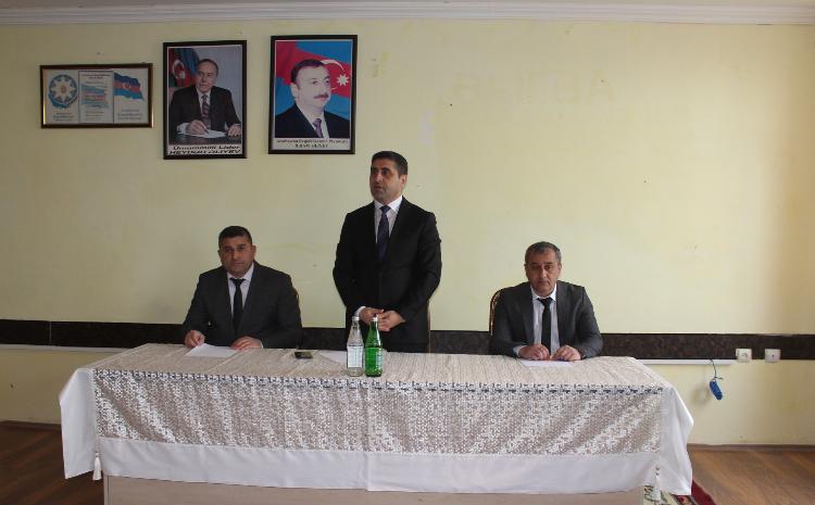 Göygöl Rayon İcra Hakimiyyətinin başçısı səyyar qəbul keçirib 