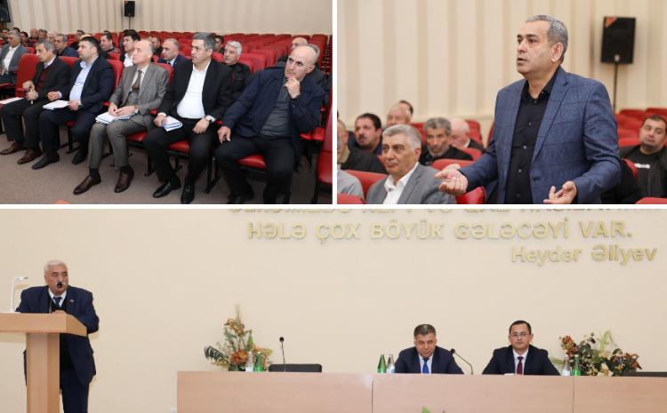 SOCAR "Azəriqaz" İB-də podratçılarla görüş keçirilib 