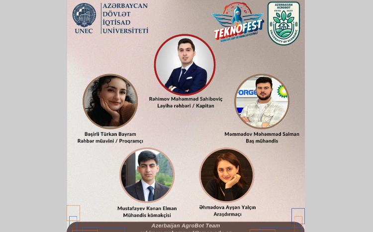 Команда UNEC вышла в финал «ТЕХНОФЕСТ» 