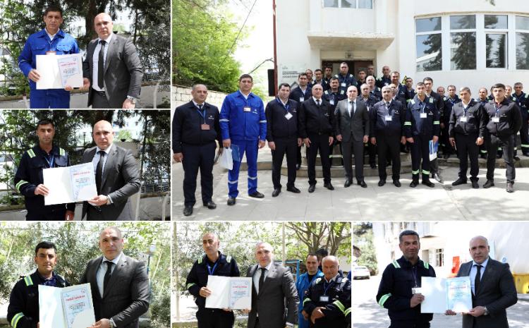 Kürdəmir, Ucar və Göyçay xidmət sahələrində çalışan nəzarətçi-çilingərlərlə görüş keçirildi 