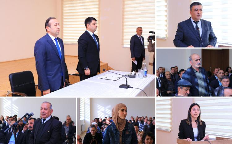 Neftçalada növbəti səyyar qəbul 