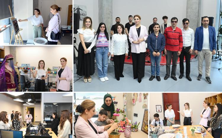 Fidan Hacıyeva DOST İnklüziv İnkişaf və Yaradıcılıq Mərkəzinin qonağı olub 