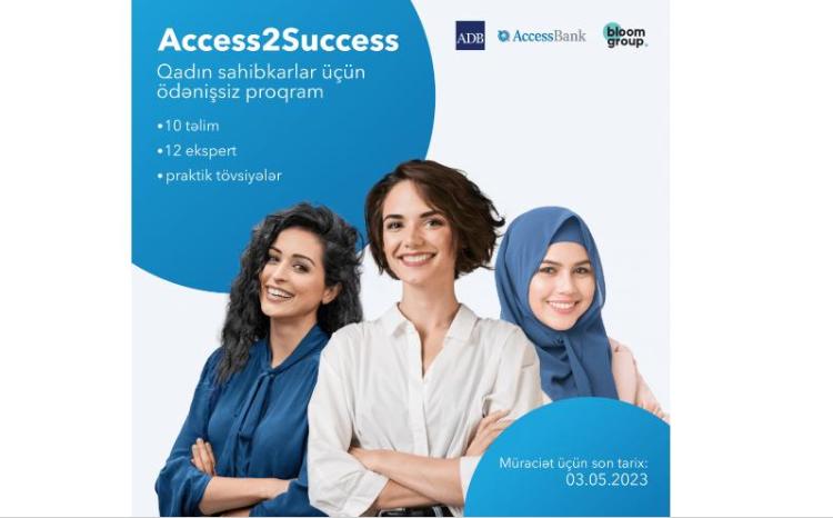AccessBank qadın sahibkarlar üçün ödənişsiz proqrama yenidən start verir 