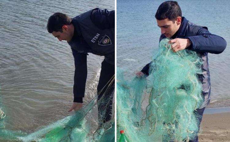 Hövzələri sintetik torlardan birlikdə təmizləyək 