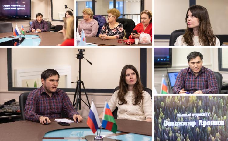 Русского дома в Баку прошло обсуждение фильма Никиты Михалкова Сибирский цирюльник 