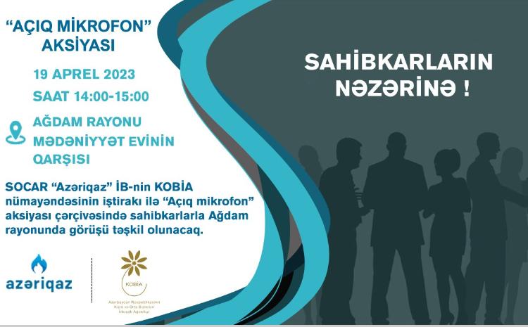 Sahibkarlarla növbəti görüş Ağdam rayonunda keçiriləcək 