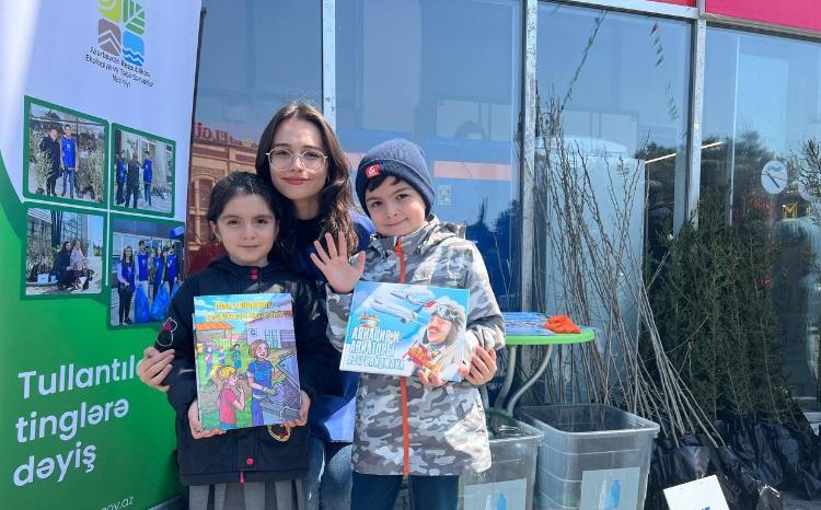 Növbəti ting paylama aksiyası çərçivəsində 288 ədəd işlənmiş batareya, 275 litr şüşə tullantı təhvil verilib 