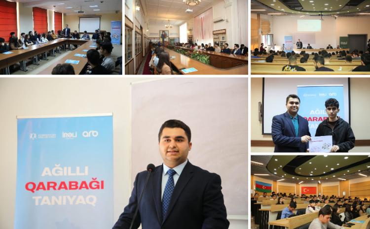 "Ağıllı Qarabağı tanıyaq" layihəsi çərçivəsində məlumatlandırma sessiyalarına yekun vurulub 
