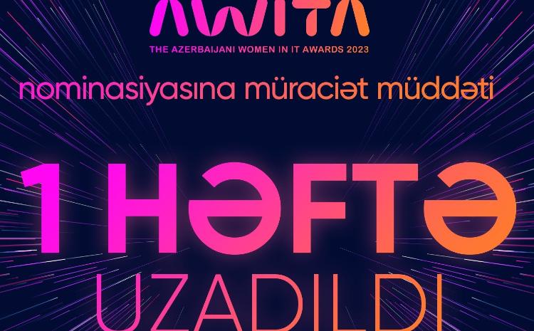 "AWITA 2023" mükafatlandırma mərasimi keçiriləcək 