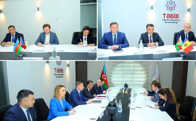 Vüqar Qurbanov Moldova Respublikasının nümayəndə heyəti ilə görüşüb 