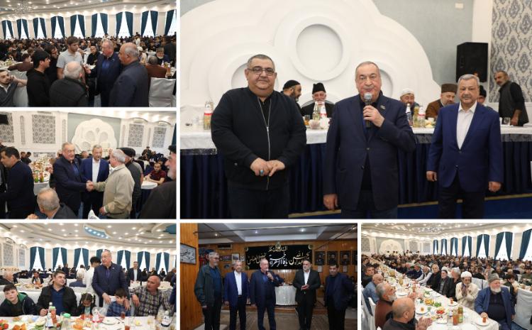 Azərbaycan Ağsaqqallar Şurasının sədri, millət vəkili, professor Eldar Quliyevin təşəbbüsü ilə bayram süfrəsi təşkil edilib 